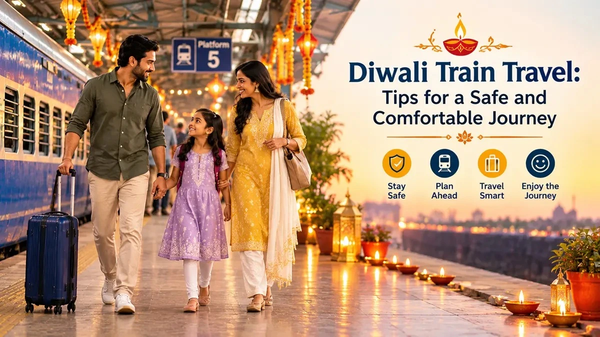 Diwali Train Travel Tips for a Safe and Comfortable Journey