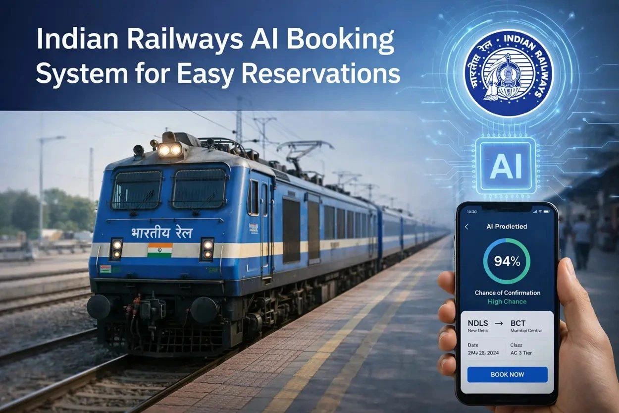 Indian Railways New AI System: Good News for Passengers Tired of Waiting List Problems