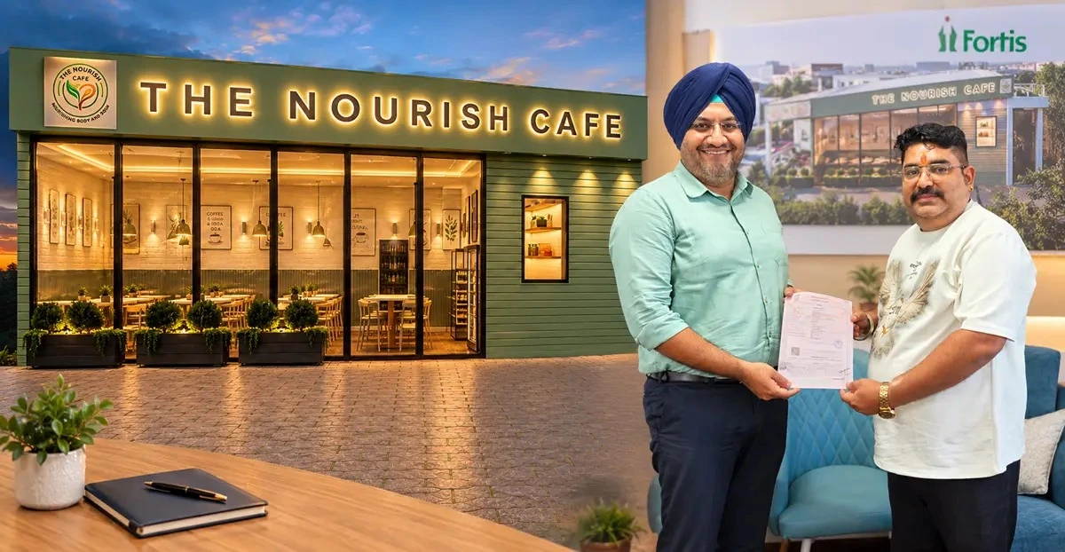 The Nourish Cafe at Fortis Hospital, Ludhiana